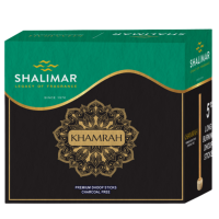 Incenso Khamrah Shalimar Massala 0% Carvão Dhoop 12Cx c10 Palito
