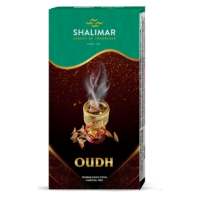 Incenso Oudh Shalimar Massala 0% Carvão Dhoop 10 Palitos