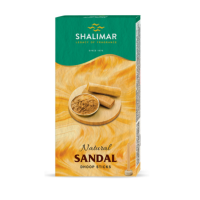 Incenso Sandal Shalimar Massala 0% Carvão Dhoop 10 Palitos
