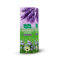Incenso Alfazema e Alecrim Shalimar Natural 0% Carvão 8 Varetas Cx C/25