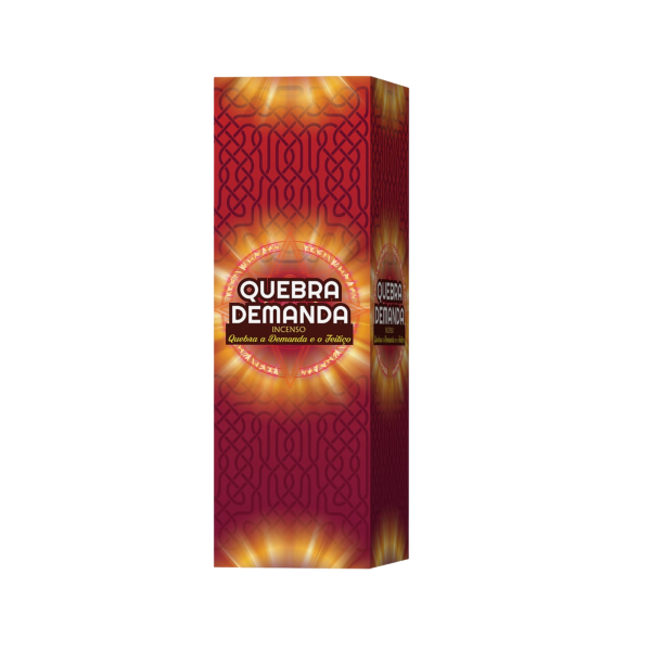 Incenso Quebra Demanda Natural 0% Carvão 25 Caixa C 8 Varetas Incenso Quebra Demanda Natural 0% Carvão 25 Caixa C 8 Varetas