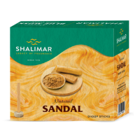 Incenso Sandal Shalimar Massala 0% Carvão Dhoop 12Cx c10 Palito