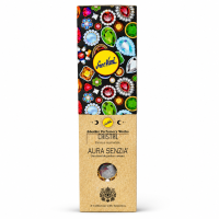 Incenso Sree Vani Cristal Aura Senzia 0% Carvão Natural 12 Cx c 8 V 