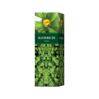 Incensos Manjericão Sree Vani Natural 0% carvão 8 Varetas Cx C/25