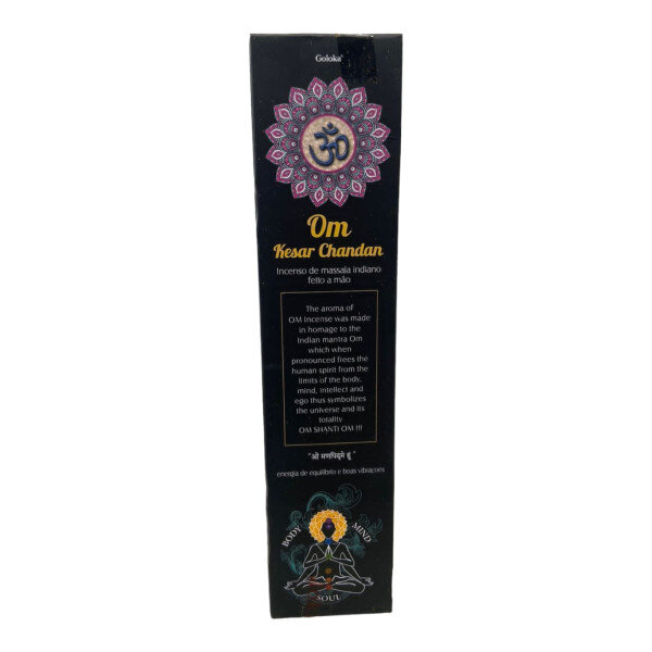 Incenso Massala ON Kesar Chandam Goloka Varetas Cx15g