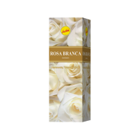 Incenso Sree Vani Rosa Branca 0% Carvão 25 Caixas C 7 Varetas 
