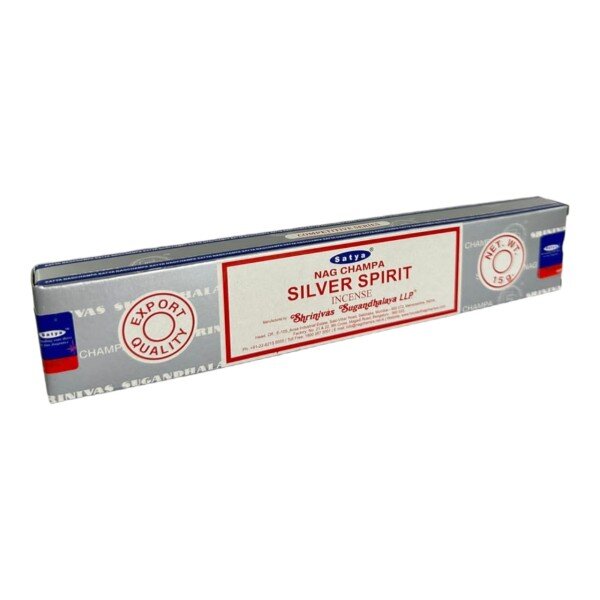 Incenso Espírito Prateado Massala Silver Spirit Satya 12 Var