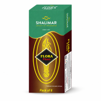 Incenso Fluxo Flora Shalimar 0% Carvão 6 Cxs 10 Varetas