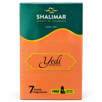 Incenso Yedí Shalimar 0%C 7 Aromas 12Cxs 28Vr + Free Perfume