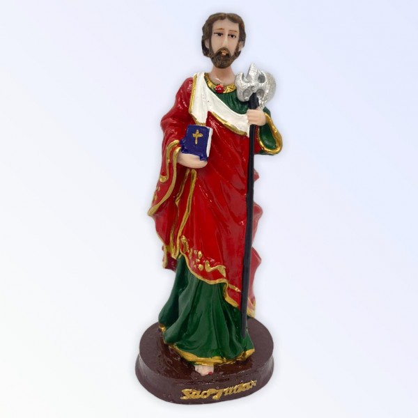 Escultura São Judas Tadeu 14,50 cm em Resina