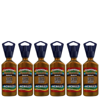 Kit C/6 Dimensional Rel 3D Acrilex Metálica 35ml Bronze 556