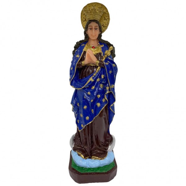 Escultura Nossa Senhora dos Milagres 21cm Resina