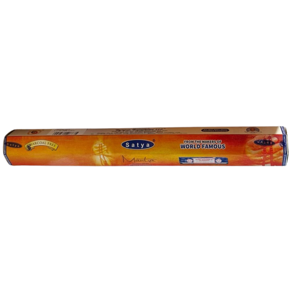 Incenso Satya Hexagonal 20 Varetas Composição 2 Fragrância: Mantra