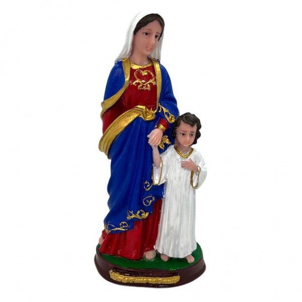 Escultura Nossa Senhora Passa na Frente 20 cm em Resina