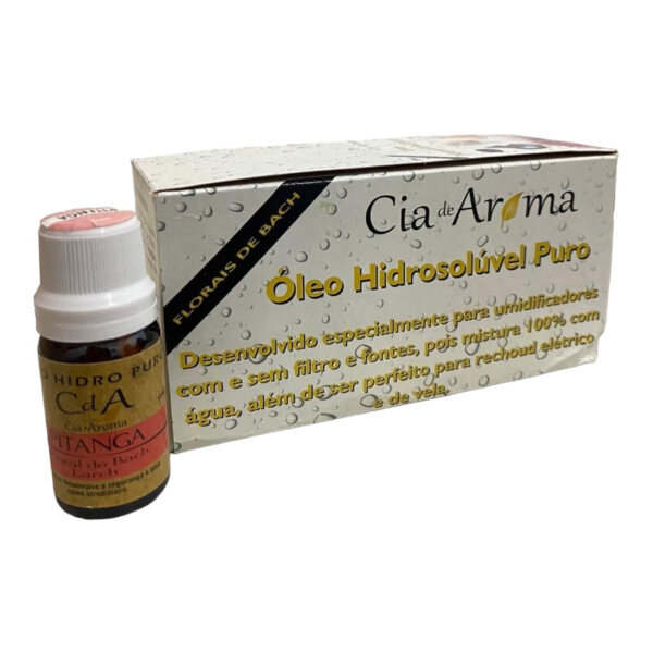 KIT 10 Óleo Hidrossolúvel Pitanga Puro Umidificadores 10ml