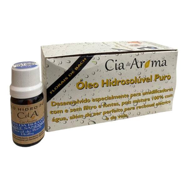 KIT 10 Óleo Hidrossolúvel Rosas Bulgária Umidificadores 10ml