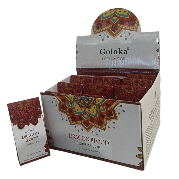 Óleo Perfumado Goloka Dragon Blood 10 ml Cx c12