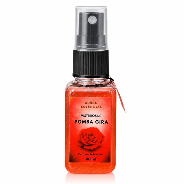 Perfume Artesanal Mistério de Pomba Gira Áurea Essencial 40ml
