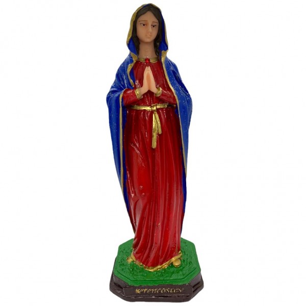 Escultura Nossa Senhora de Pentecostes 19,50 cm em Resina