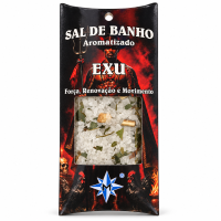 Sal de Banho Aromatizado Hidro e Ofurô Exu 100g