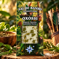 Sal de Banho Aromatizado Hidro e Ofurô Oxóssi 100g