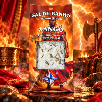 Sal de Banho Aromatizado Hidro e Ofurô Xangô 100g