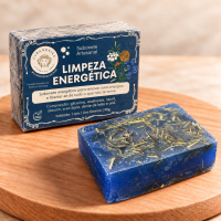 Sabonete Artesanal Limpeza Energética com Ervas 100% Natural 90g 