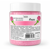Sal Para Banho Relaxante Rosas Yantra 900g 
