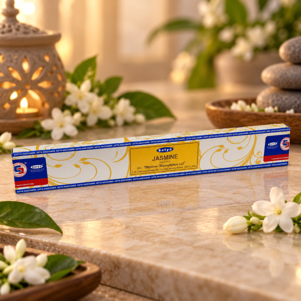 Incenso Indiano Massala Natural Jasmim Satya Puro 7,5g