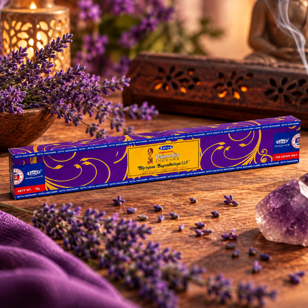 Incenso Indiano Natural Lavanda Massala Satya Puro 7,5g