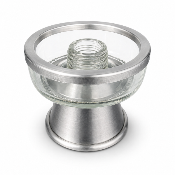 Suporte de Vela Palíto 7,5 cm Vidro Transparente
