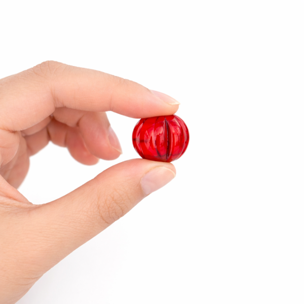 Firma Murano Vermelho Pitanga 20mm – Unidade Firma Murano Vermelho Pitanga 20mm – Unidade