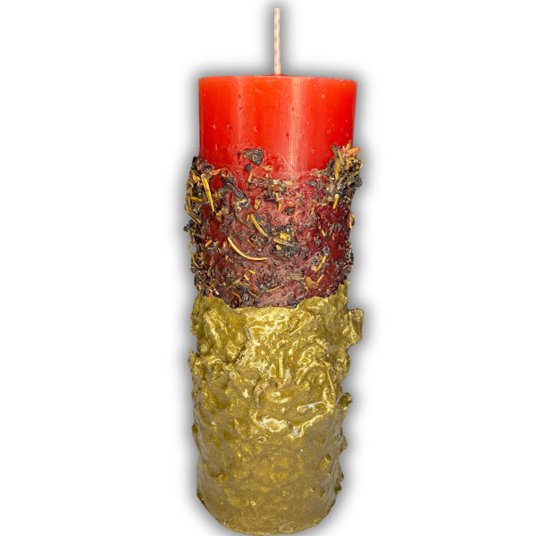 Vela 7 Dias Orixá do Ouro Artesanal em Parafina Modelo:Pomba Gira do Ouro Vela 7 Dias Orixá do Ouro Artesanal em Parafina Modelo:Pomba Gira do Ouro
