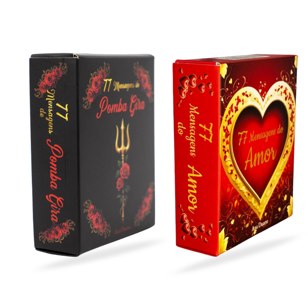 Kit Box 77 Mensagens de Pomba Gira e Mensagens do Amor