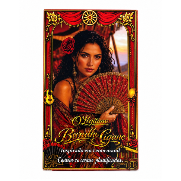 O Legítimo Baralho Cigano Inspirado em Lenormand 36 Cartas M