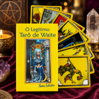 O Legitimo Taro Waite 78 Cartas Plastificado com Manual