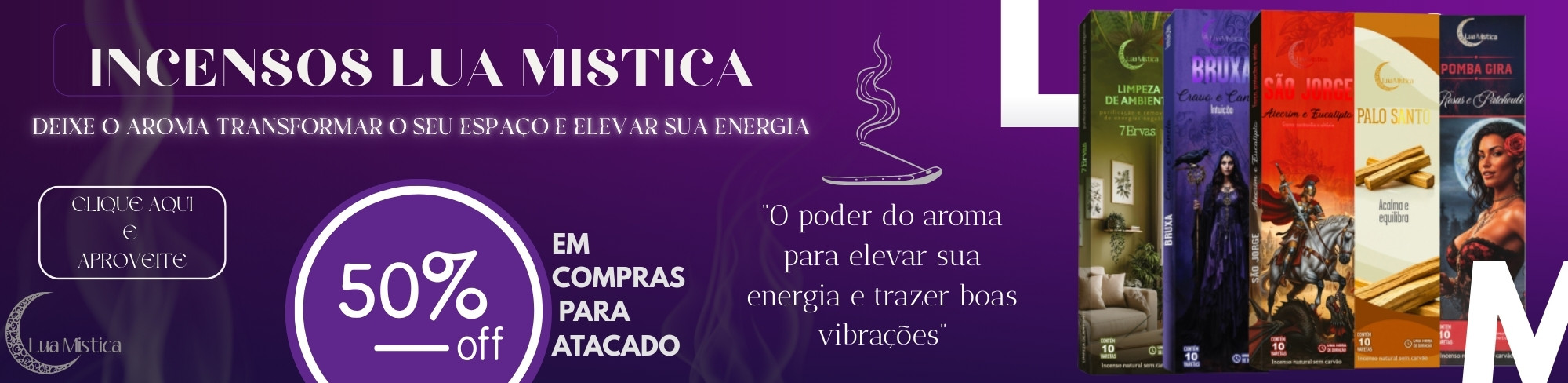 Incensos Lua Mística